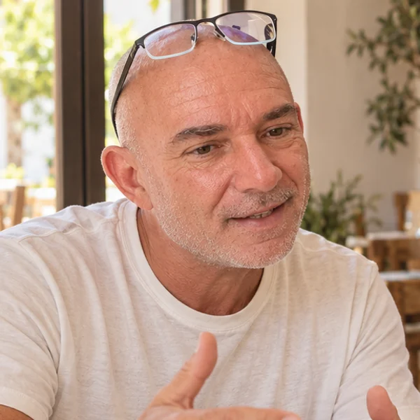 Retrato de Mariano Astesiano, fundador de NODO